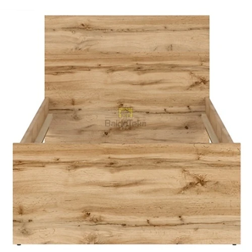 Moderni lova 90x200 cm be čiužinio ir patalynės dėžės