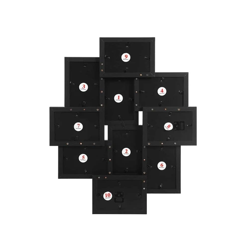 Modernus sienų dekoras su polistireno rėmeliais