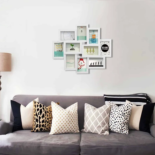 Koliažo rėmelis 60x49 cm su 10x15 cm nuotraukų vietomis