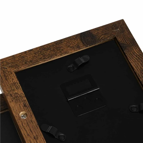 Lengvas ir patvarus koliažo rėmelis su medinių kaiščių komplektu