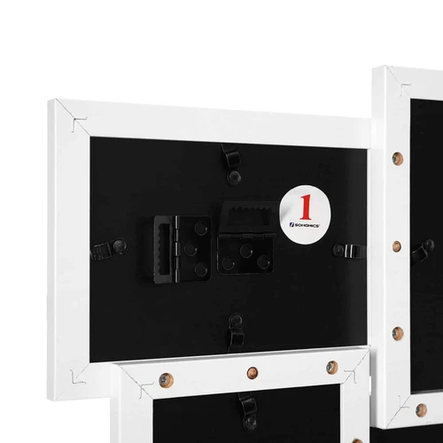 Balta SONGMICS rėmelių koliažas – jūsų sienų puošmena