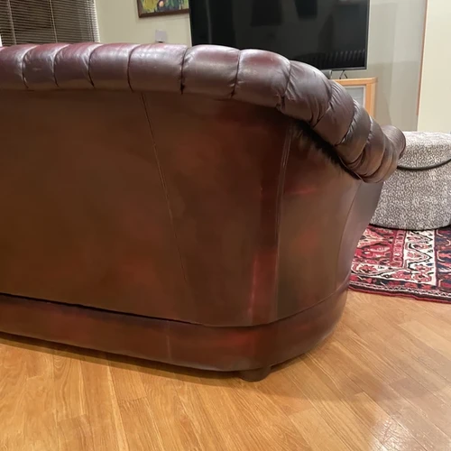 Prabangus bordo odinis baldų komplektas