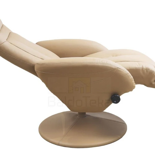 Premium OPTIMA fotelis su PVC danga ir didelė apkrova iki 136 kg