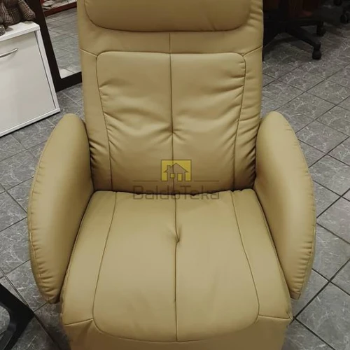 Patogus OPTIMA fotelis su plati sėdynė ir ekologiška medžiaga