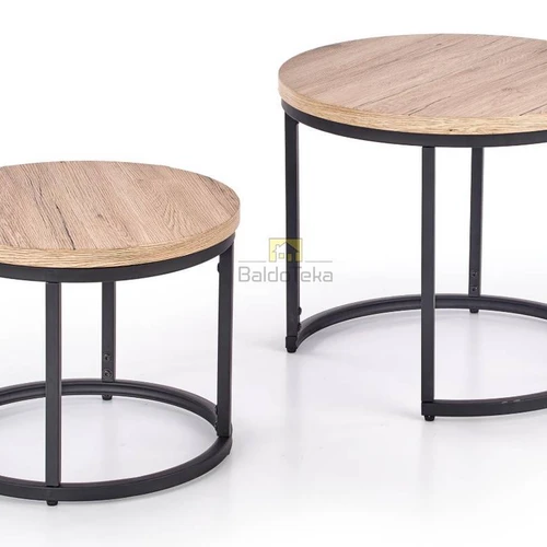 Kompaktiška juoda spinta su MDF ir metalo apdaila