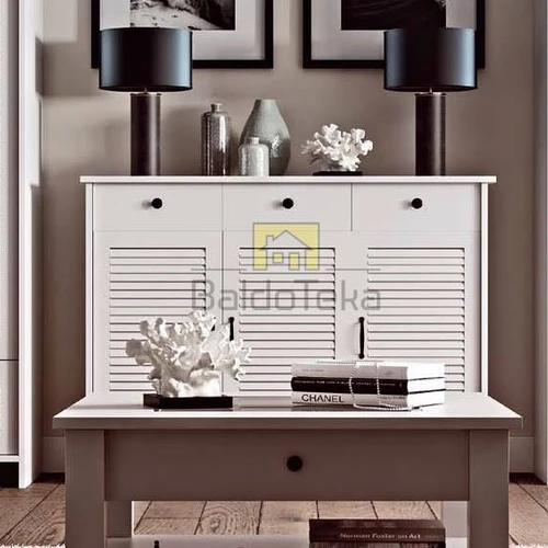 Moderni balta spinta su dideliu talpinimu