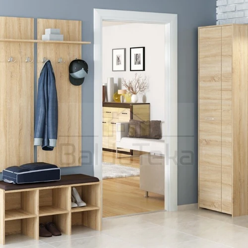 Ekologiška ir stilinga spinta – šviesus ąžuolas sonoma