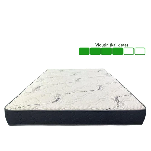 Minkštas trikotažinis čiužinys su putų sluoksniu