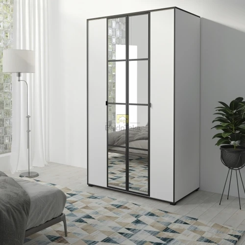 Erdvi spinta su veidrodžiu, LMDP, 120x206x65 cm