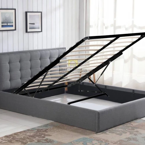 Pilkas gobeleno rėmas, 217x171x100 cm