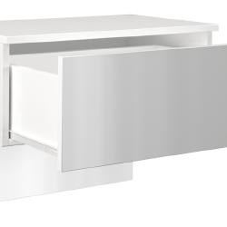 Tvarkinga 61x35x46 cm spintelė iš MDP plokštės su mechaniškai atsparia danga