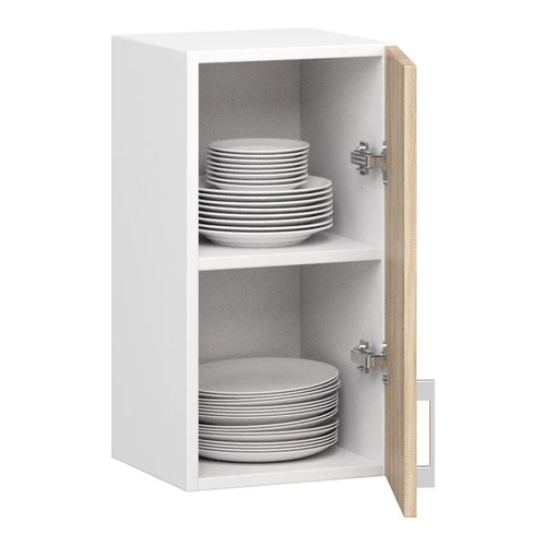 Praktiška virtuvės spintelė su atsparia dilimui laminuota plokšte