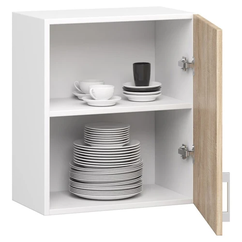 Moderni pakabinama spintelė su klasikos ir modernumo bruožais