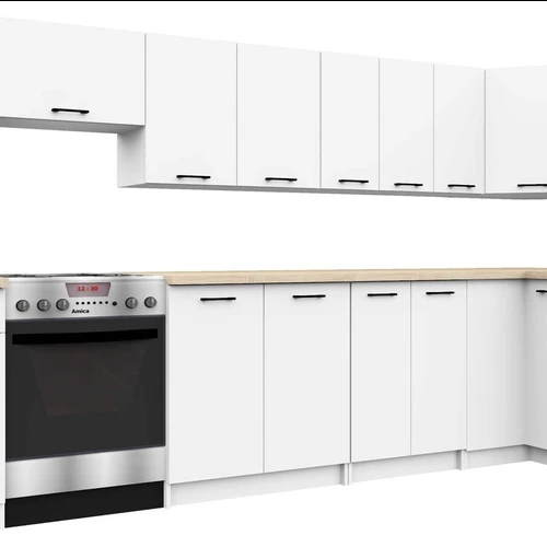 Patvari ir funkcionali baltos spintelės Oliwia W 40 cm