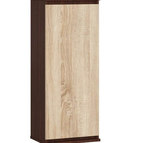 Pakabinama vitrina-spintelė NORE CLP H40, tamsiai rudos/ąžuolo spalvos