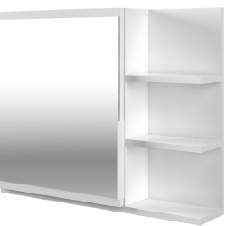 Veidrodis su spintelė iš MDP, apsaugotas nuo drėgmės