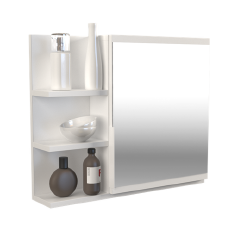 Pakabinama vonios spintelė Lumo, balta