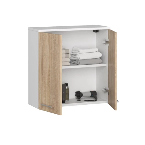 Mūsų pakabinama spintelė su reguliuojamomis pakabomis