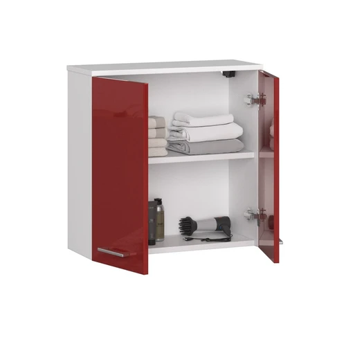 Ekstravagantiška spintelė vonios kambariui su ABS kraštais