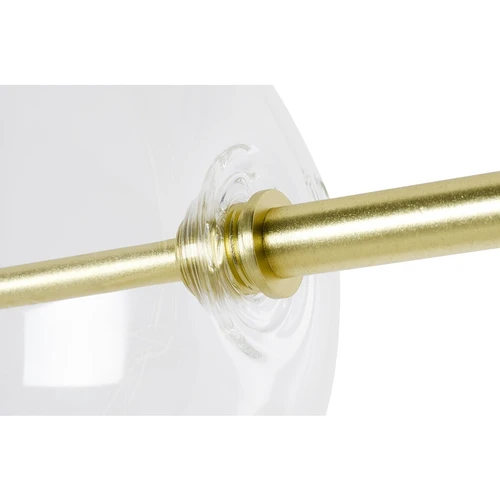 Auksinė spalva ir stikliniai gaubtai šviestuve ASTRO