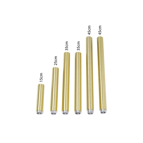 Auksinio aliuminio šviestuvas su G4 lizdais