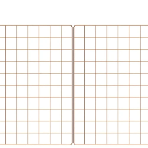 Geležinė sieninė lentyna su atlenkiamais spaustukais