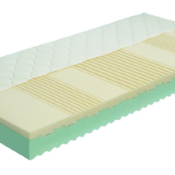 Minkštas čiužinys su PUR putomis ir H3 kietumo lygiu