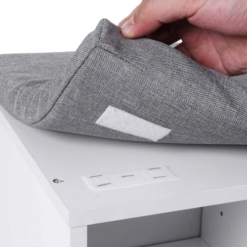 Ergonominis batų suoliukas – sutaupyk vietos prieškambaryje!