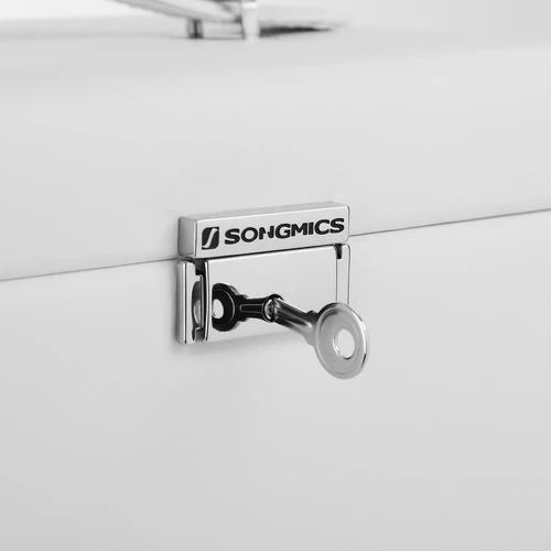 Stilinga papuošalų dėžutė su apsauga nuo dulkių