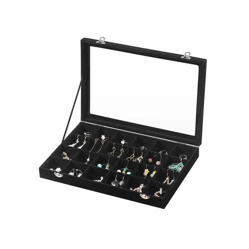 Klasikinė SONGMICS dėžutė auskarams ir karoliams