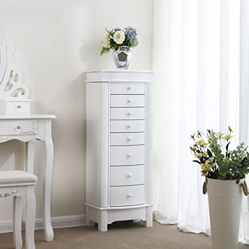 Balta sandėliavimo sistema su MDF plokštėmis