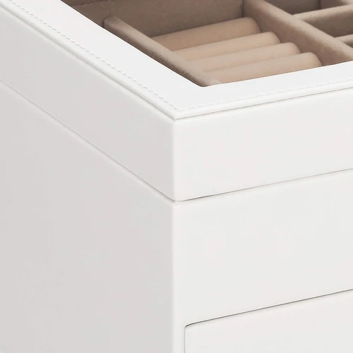 Kompaktiška papuošalų dėžutė 23,1 x 20,3 x 13,5 cm