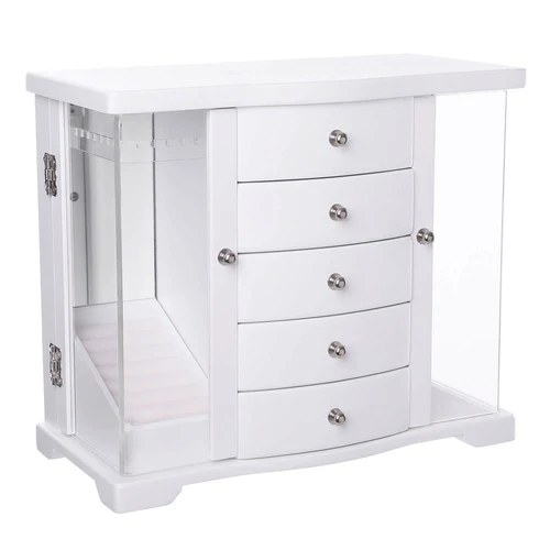 Papuošalų dėžė Songmics – daug vietos ir minimalus užimamas plotas