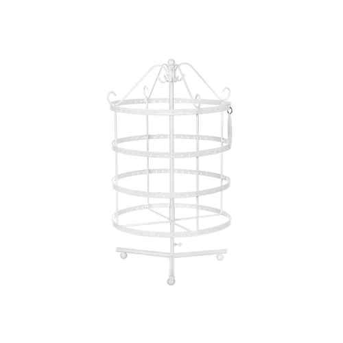 Papuošalų stovas Carousel, baltos spalvos