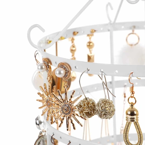 Idealus sprendimas auskarams ir segtukams su Songmics stovu