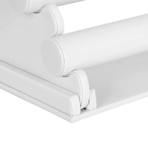 Elegantiškas papuošalų stovas su 3 nuimamais voleliais