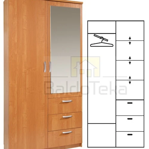 PARIS 100/40 mblc spinta + veidrodis