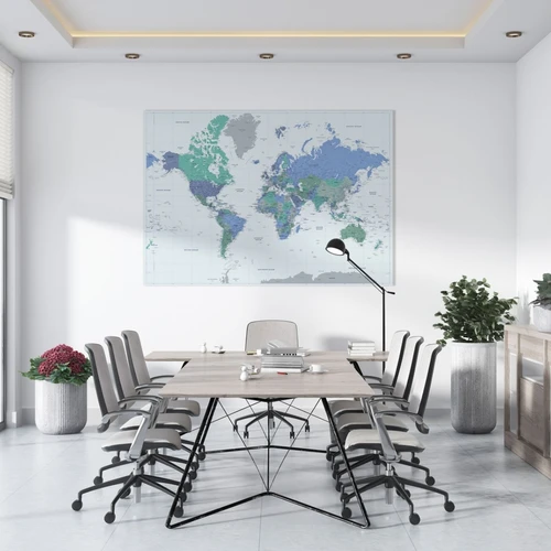 Profesionalūs žemėlapiai su apsauginiu laku