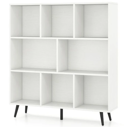 Pastatoma knygų lentyna, 8 skyriai, 100 × 107 × 24 cm