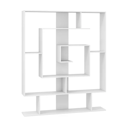 Pastatoma lentyna 125x22x150cm., baltos spalvos