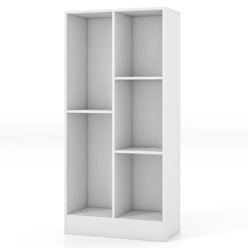 Pastatoma lentyna 50x24x104cm., baltos spalvos