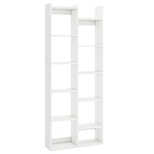 Pastatoma lentyna 65x20x162cm., baltos spalvos