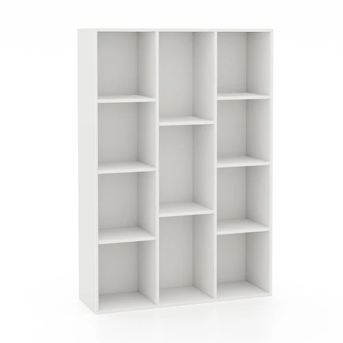 Pastatoma lentyna 74x24x106cm., baltos spalvos