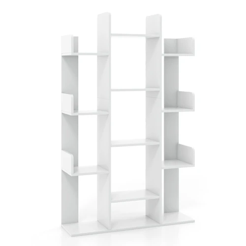Pastatoma lentyna 86x24,5x141cm., baltos spalvos