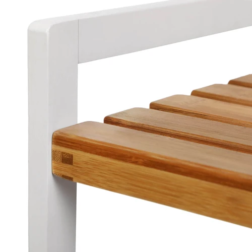 Tvarkos magija su bambuko lentyna 45x31,5x80 cm