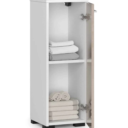 Tvirtas ir patogus vonios kambario spintelės sprendimas