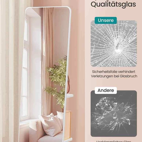 Pastatomas veidrodis SONGMICS LFM036W01, 360°, Balta - Veidrodžiai