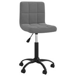 Pasukama valgomojo kėdė, tamsiai pilka, aksomas (334357)