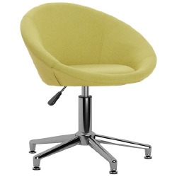 Pasukamos kėdės, 4 vnt., žalios spalvos, audinys - Kėdės