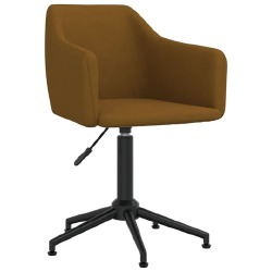 Pasukamos kėdės, 4vnt., rudos spalvos aksomas - Kėdės